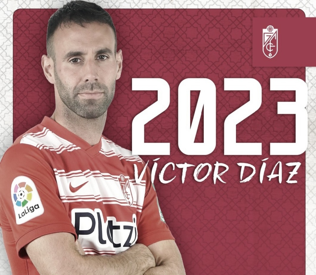 Víctor Díaz renueva con el Granada hasta 2023
