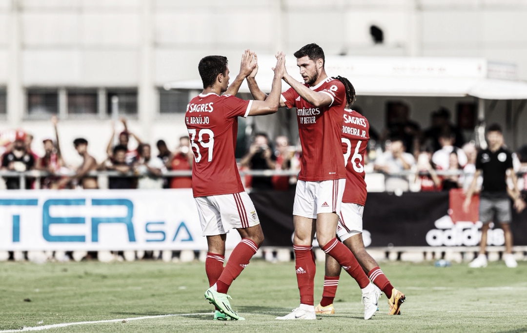 Benfica 3-2 Newcastle in Friendly Match