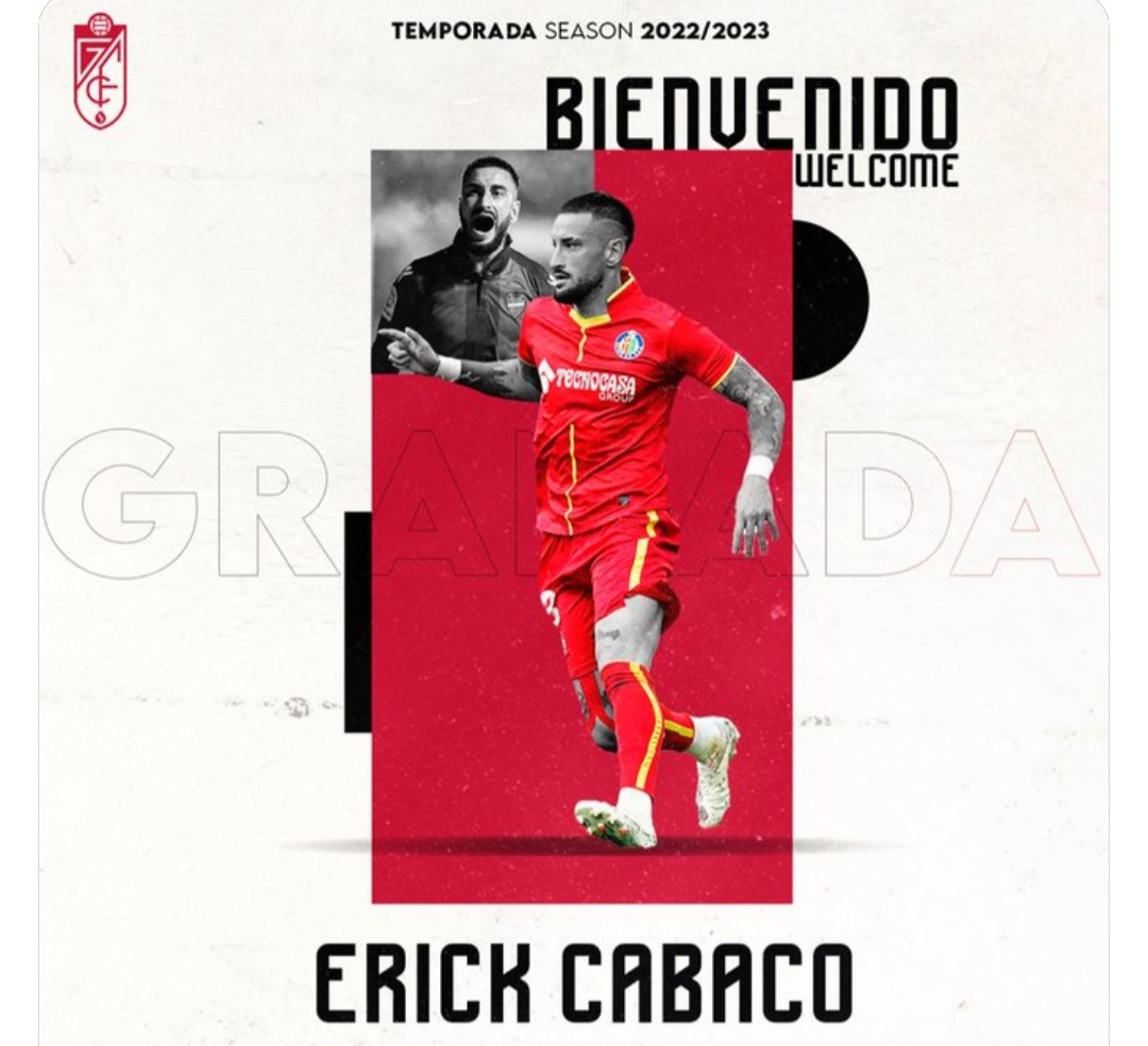 Erick Cabaco, octavo fichaje del Granada CF