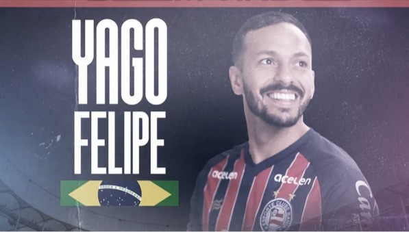 Bahia oficializa contratação de Yago Felipe