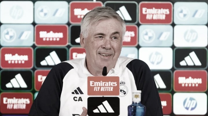 Carlo Ancelotti: "Para mí es una eliminatoria igualada en la que no hay favoritos"