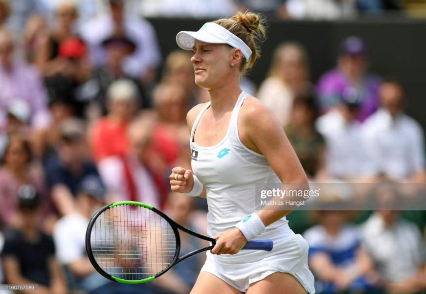 Wimbledon: Alison Riske stuns Ashleigh Barty to reach first Grand Slam quarterfinal