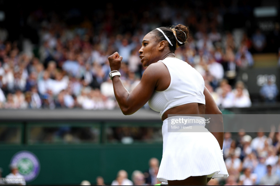 Wimbledon: Serena Williams edges past Alison Riske to reach last four