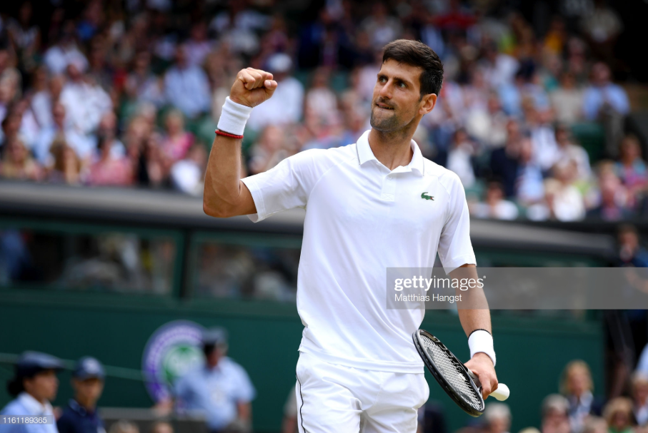 Wimbledon: Novak Djokovic crushes David Goffin to reach last four