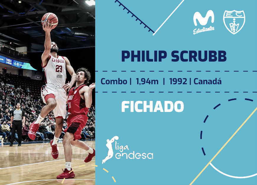 Philip Scrubb, nuevo jugador del Movistar Estudiantes Philip Scrubb, nuevo jugador del Movistar Estudiantes