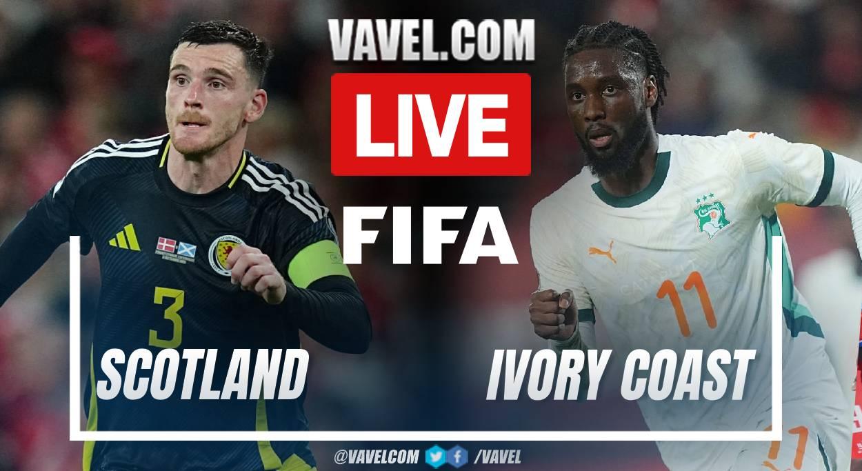 Highlights: Scotland 0-1 Ivory Coast in Friendly Match