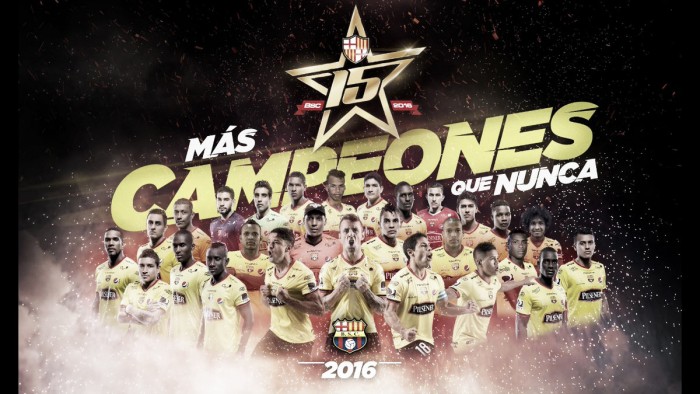 Barcelona faz campanha impecável e conquista 15º título equatoriano