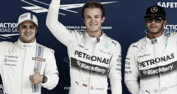Nico Rosberg arranca pole position ao cair do pano em Interlagos