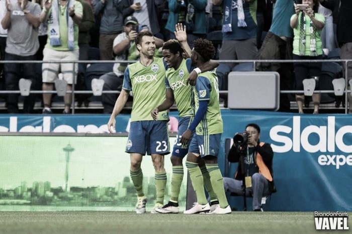 Seattle Sounders rout FC Dallas Wednesday night in Seattle