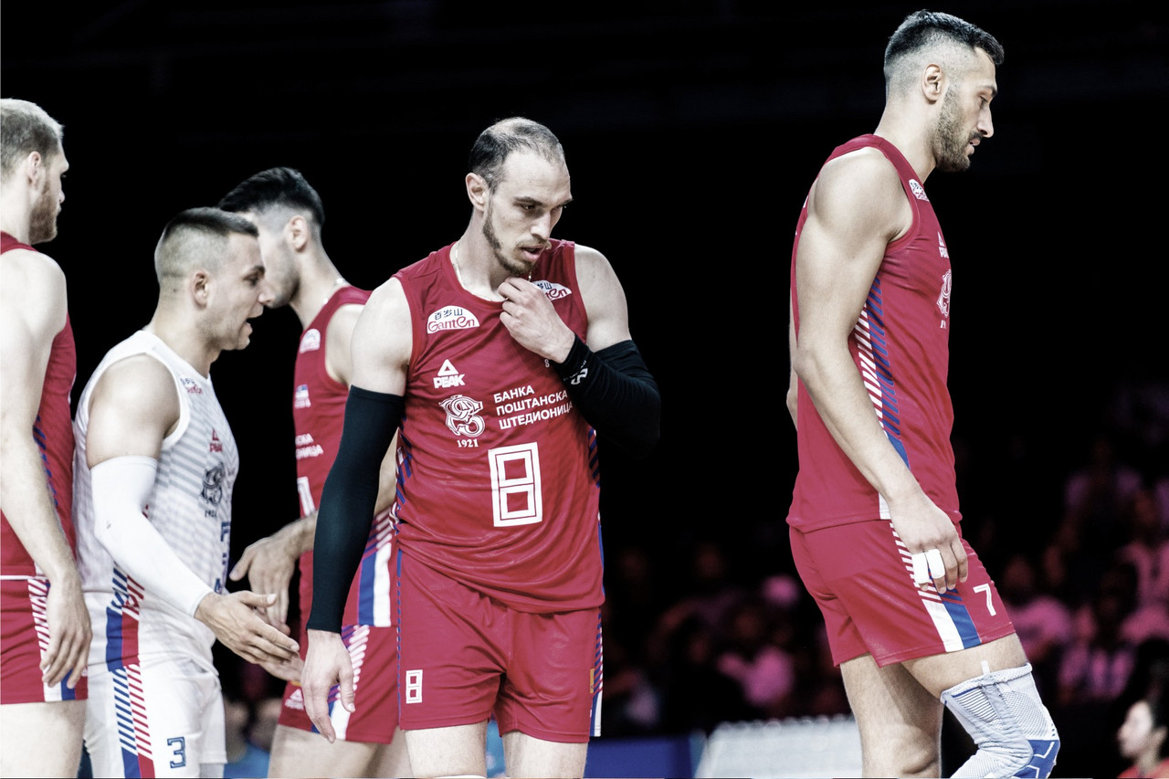 Pontos e melhores momentos Sérvia 3x2 Cuba pela Liga das Nações de vôlei