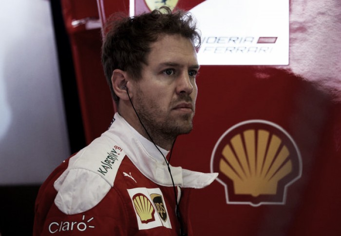 Sebastian Vettel: "La distancia es bastante mayor de lo que esperábamos"