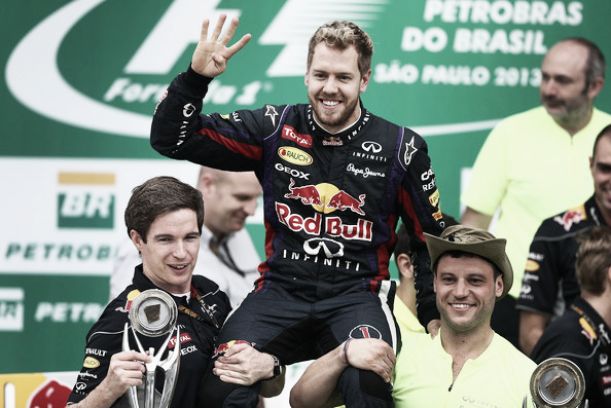 Sebastian Vettel:" La verdad es que estoy triste de que haya terminado la temporada"