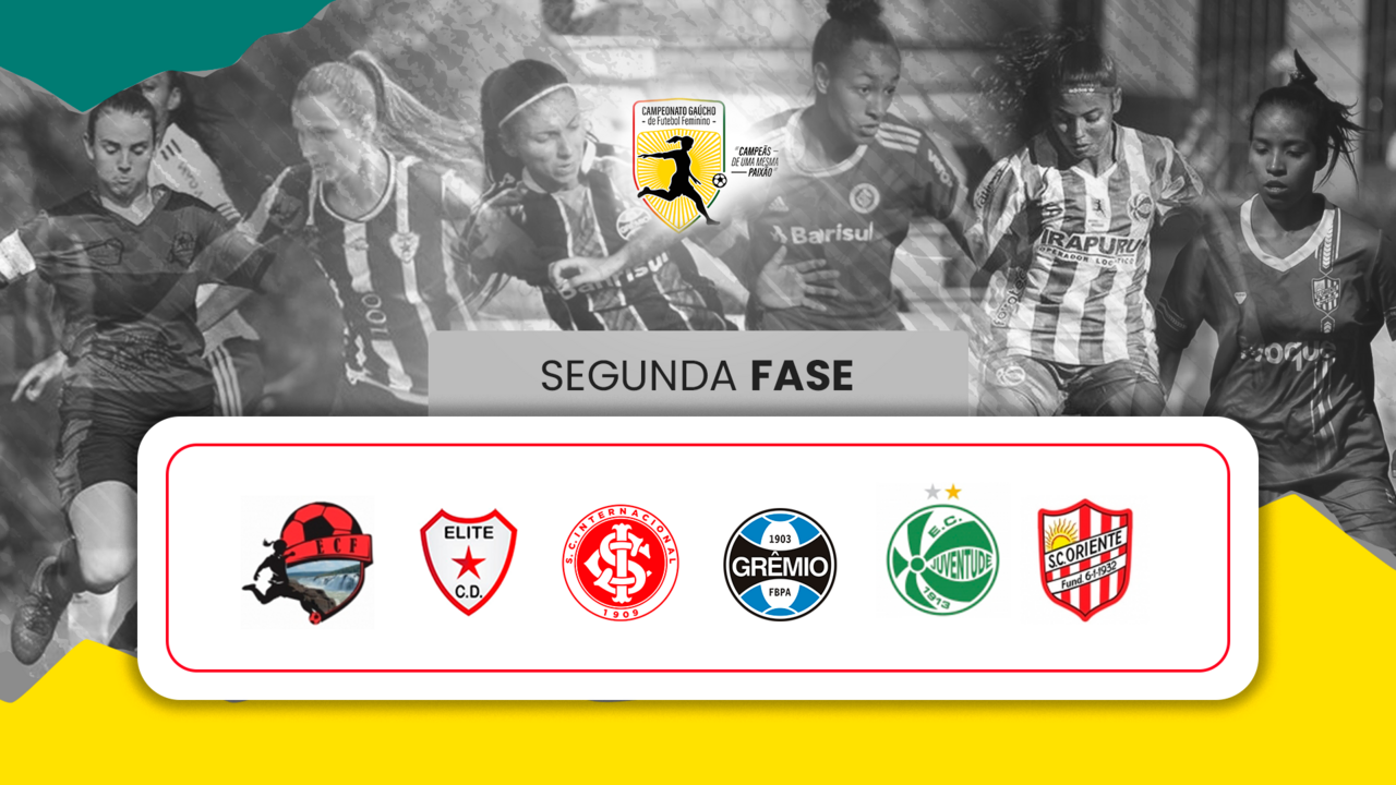 Segunda fase do Gauchão Feminino é definida; conheça as equipes