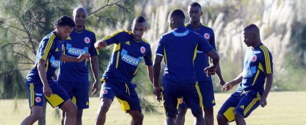 La Selección Colombia cumplió su tercer día de entrenamientos en Barcelona La Selección Colombia cumplió su tercer día de entrenamientos en Barcelona