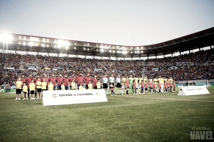 España - Colombia: puntuaciones España, amistoso internacional