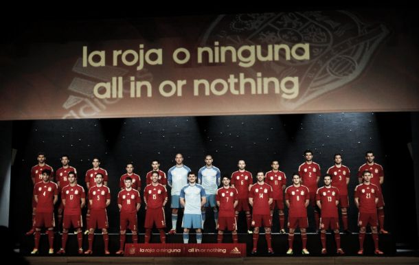 La Selección Española presenta oficialmente la camiseta del Mundial