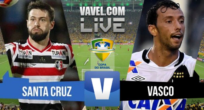 Santa Cruz 2 x 3 Vasco na Copa do Brasil 2016