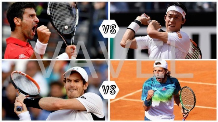 ATP Roma: Semifinales
definidas