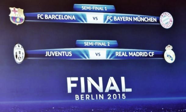 Champions League semi-final draw: Pep returns to Camp Nou while Juve take on defending champions