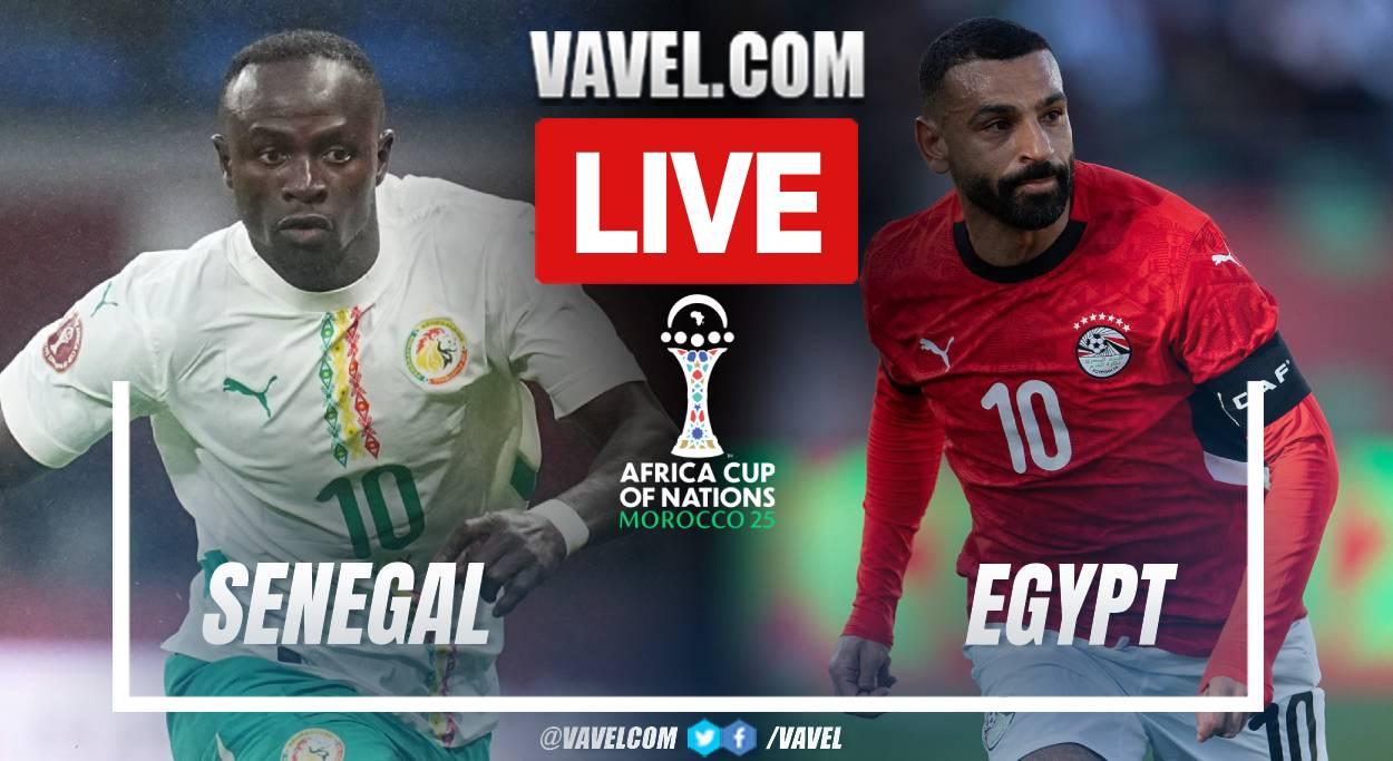 Goal and Highlights: Senegal 1-0 Egypt in Africa Cup of Nations