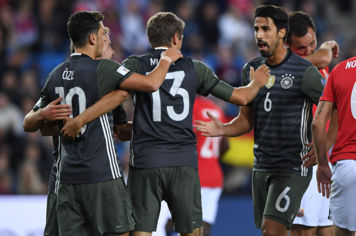 Risultato Germania - Repubblica Ceca in qualificazioni Russia 2018 - Muller (2) - Kroos! (3-0)
