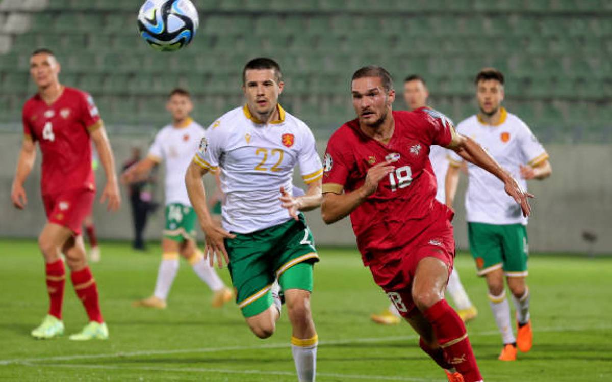 Highlights and goals from Serbia 2-2 Bulgaria in Euro 2024 Qualifiers