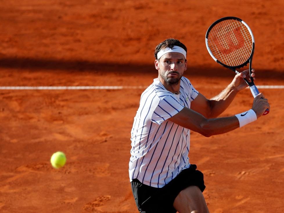 Grigor Dimitrov tests positive for COVID-19 