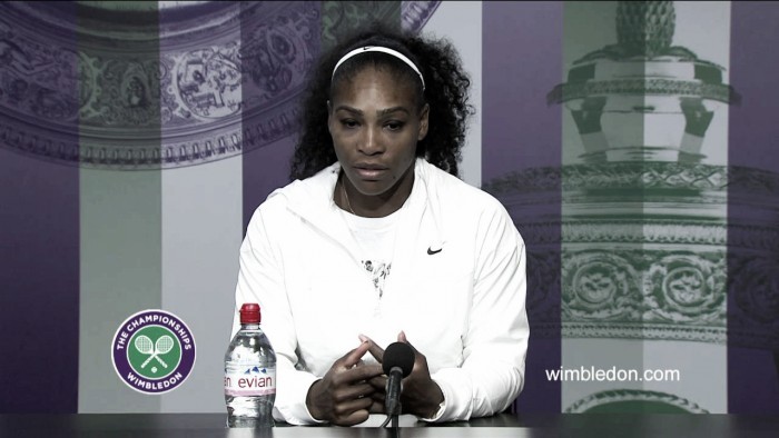 Serena Williams: "Por lo menos fui capaz de estar en Río"