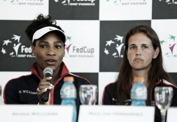 Serena Williams: "Estoy muy feliz de estar aquí"