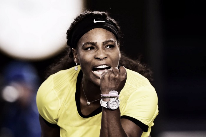 Serena Williams: "Nunca pienso, llego a la final o nada"