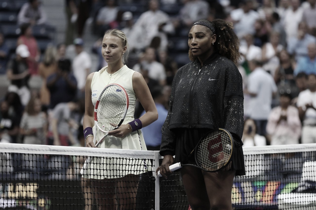 Melhores momentos de Serena Williams x Anett Kontaveit pelo US Open 2022 (2-1)