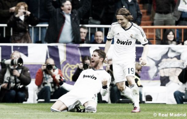 Ramos y Modric no se entrenaron al ritmo del resto de sus compañeros