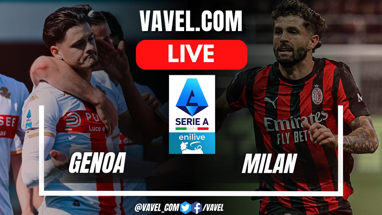 Goals and Highlights for Genoa 1-2 Milan in Série A Match