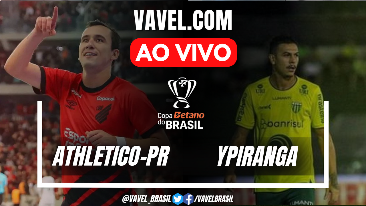 ATHLÉTICO PR X YPIRANGA AO VIVO DIRETO DA LIGGA ARENA