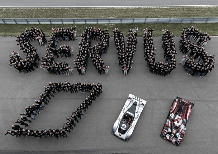 "Servus, Audi" - Os carros do início e fim de uma era em Le Mans