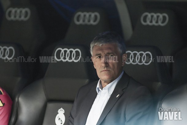 Quique Setién: "Todavía nos queda muchísimo trayecto por delante" Quique Setién: "Todavía nos queda muchísimo trayecto por delante"