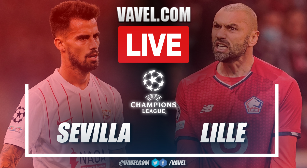 Goals and Highlights: Sevilla 1-2 Lille in UEFA Champions League 2021-22