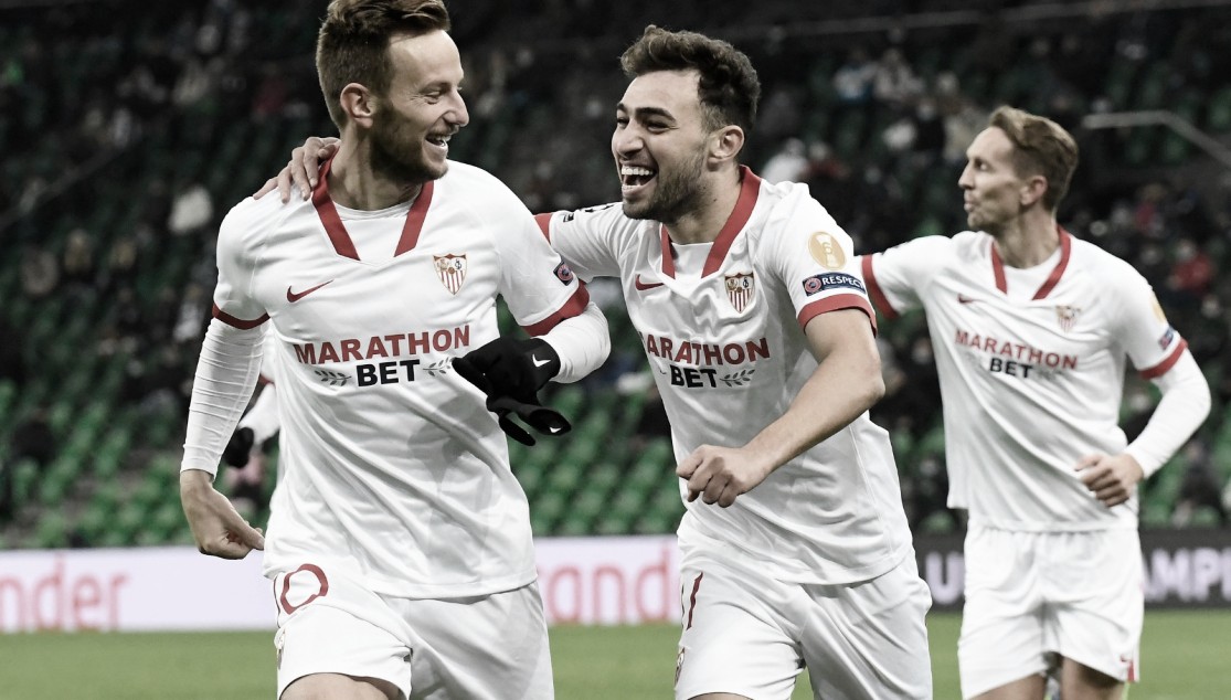 Com gol no fim, Sevilla elimina Krasnodar e avança na Champions