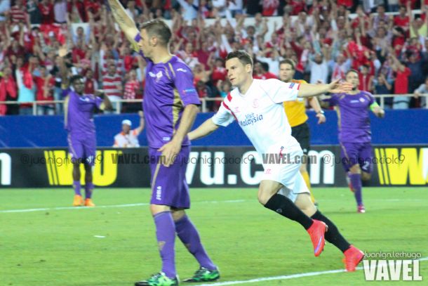 Fotos e imágenes del Sevilla 3-0 Fiorentina, ida de semifinales de la Europa League