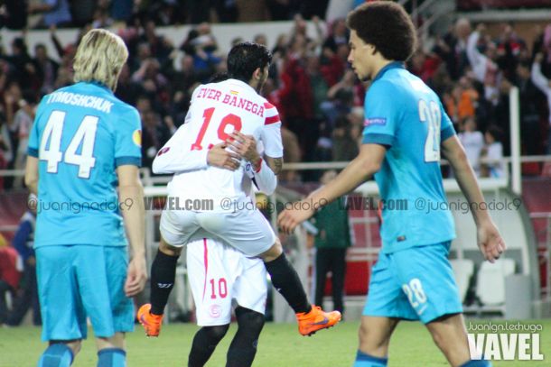 Fotos e imágenes del Sevilla 2-1 Zenit, ida de cuartos de final de la Europa League