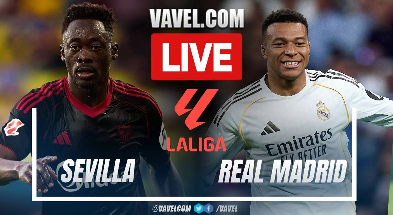 Sevilla vs Real Madrid LIVE Score Updates: Vinicius Junior's goal (0-1)