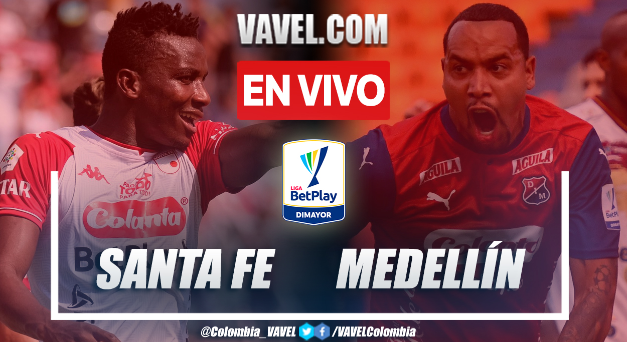 Resumen y gol: Santa Fe 1-0 Medellín en la fecha 8 por Liga BetPlay 2022-I