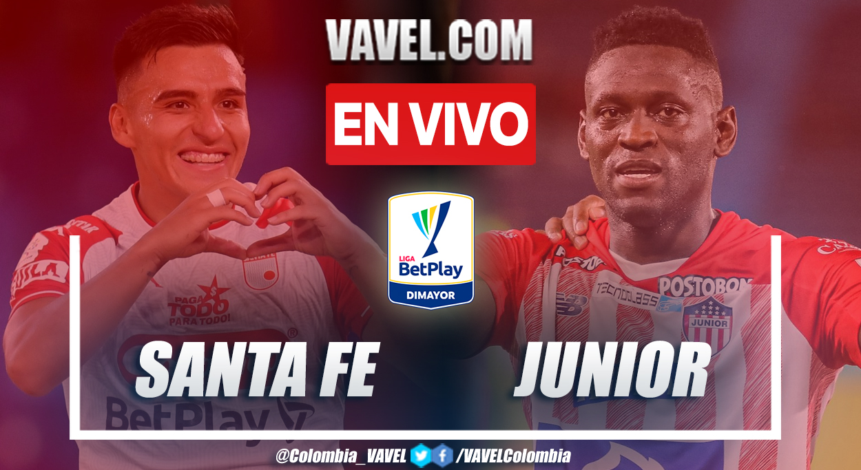 Resumen y goles: Santa Fe (1-1) Junior en la fecha 18 por Liga BetPlay 2021-II Resumen y goles: Santa Fe (1-1) Junior en la fecha 18 por Liga BetPlay 2021-II