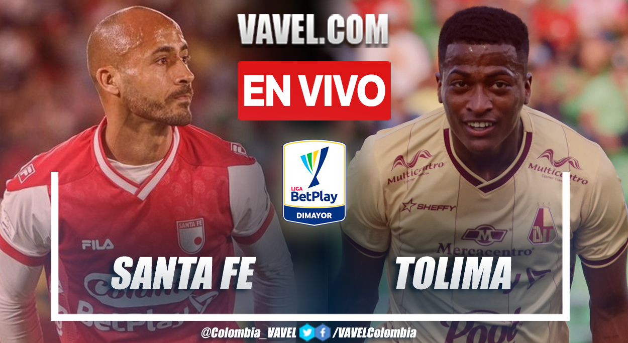 Resumen y Goles: Independiente Santa Fe 1-0 Deportes Tolima en Liga BetPlay 2024-I