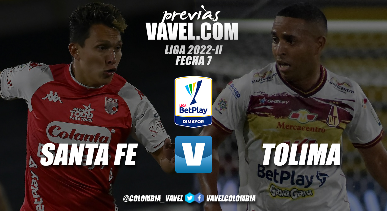 Previa Independiente Santa Fe vs Deportes Tolima: el 'pijao' se mete en la jaula del 'león'