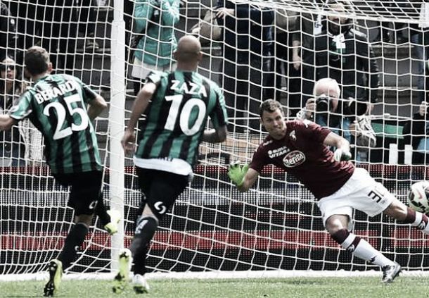 Sassuolo e Torino, 1-1 di rigore