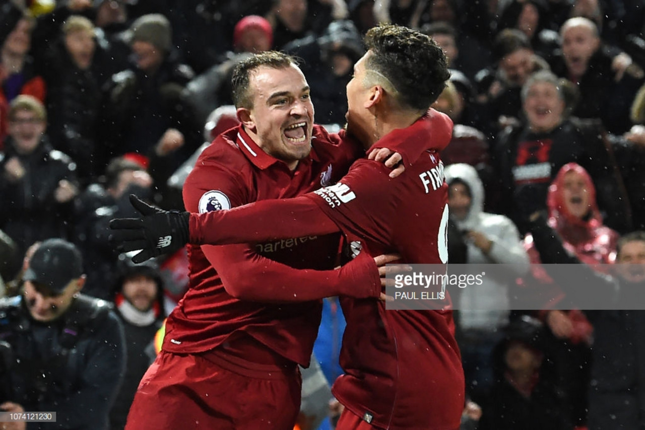 As it happened: Liverpool 3-1 Manchester United - Shaqiri ...