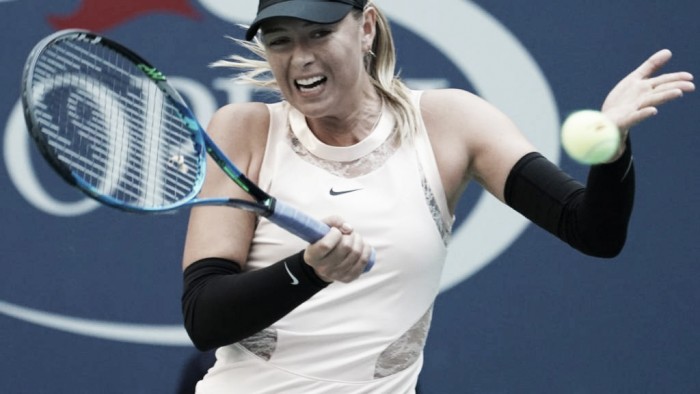 Sharapova va en serio Sharapova va en serio