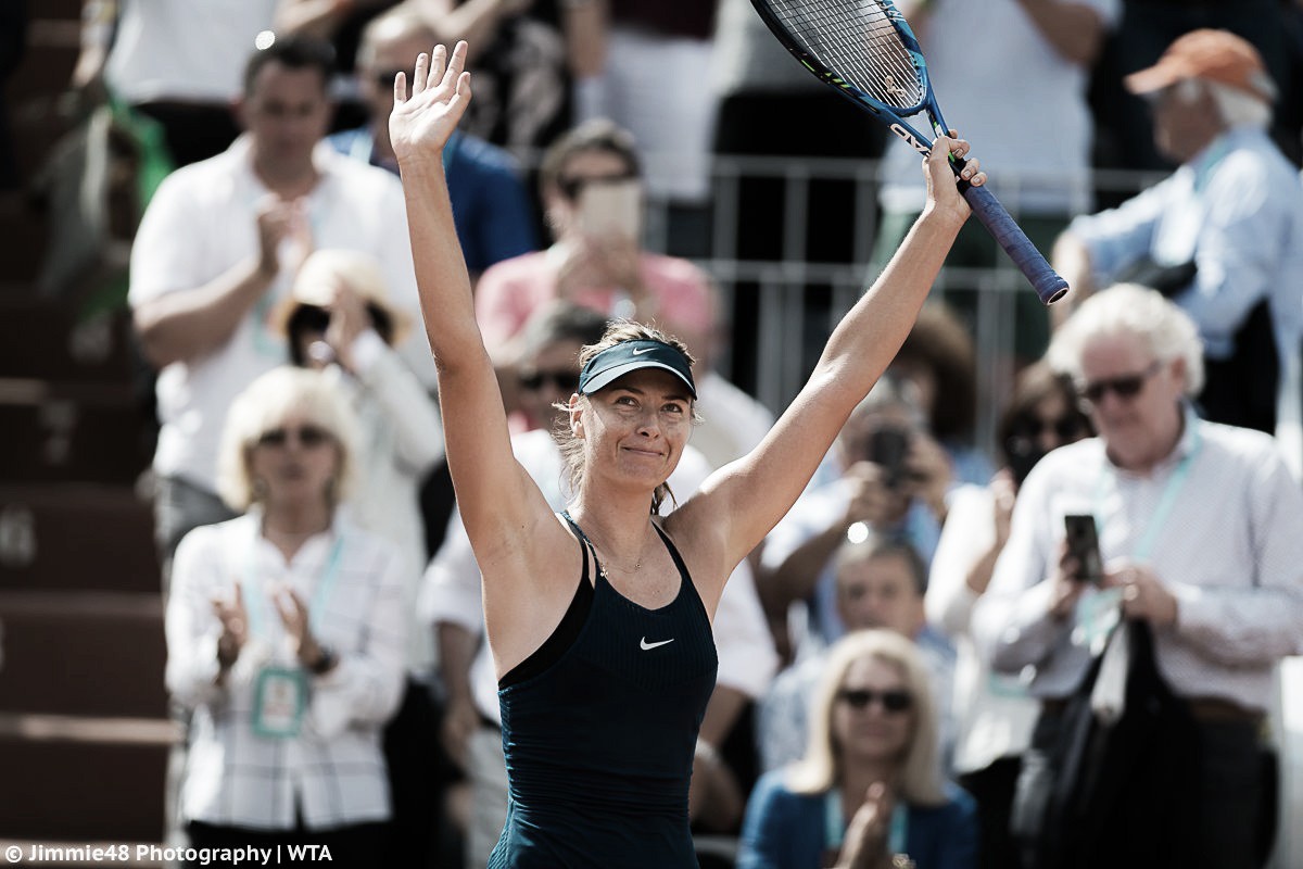 French Open: Maria Sharapova survives huge scare against Donna Vekic