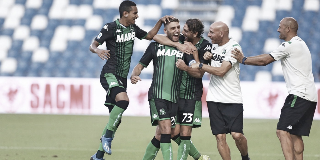 Genoa é atropelado pelo Sassuolo e vai para última rodada ameaçado pelo rebaixamento Genoa é atropelado pelo Sassuolo e vai para última rodada ameaçado pelo rebaixamento